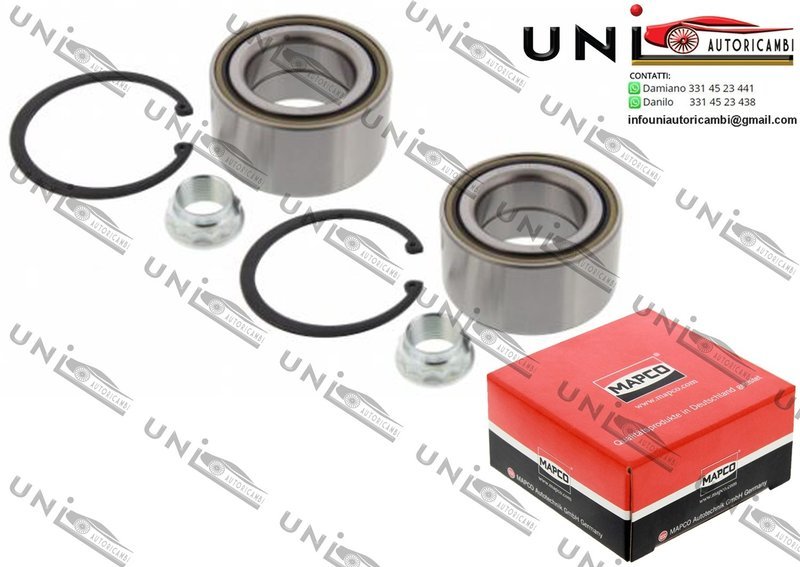 Kit Cuscinetto Ruota Assale / Mercedes-Benz Classe E / Cabriolet / Coupé / Station wagon da 1993 / Mercedes-Benz Coupe da 1987 / Mercedes-Benz Kombi Station wagon da 1985