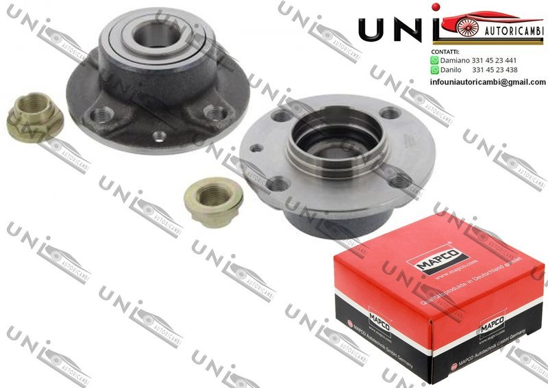 Mozzo Ruota Posteriore Bilaterale / Saab 900 I / Cabriolet / Combi Coupe da 1979 / Saab 900 II da 1993 / Saab 9000 / 2 volumi/Coda spiovente da 1984