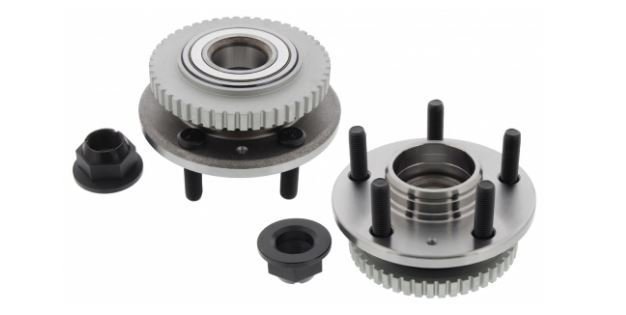 2 Mozzi Ruota con Cuscinetti Anteriore Bilaterale Sinistro + Destro / Volvo 960 / II / Station wagon da 1990 / Volvo S90 da 1996 / Volvo V90 Station wagon da 1996
