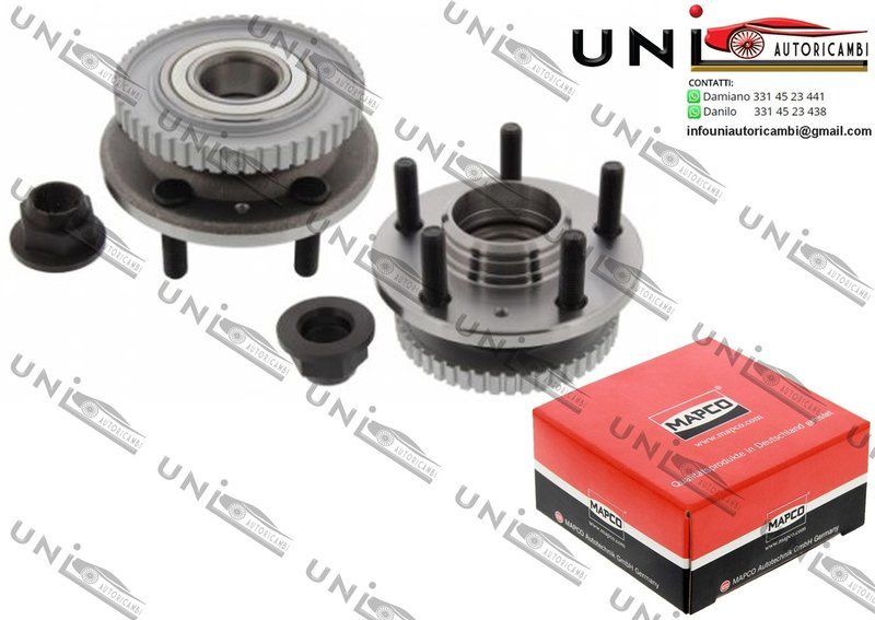 Mozzo Ruota / Volvo 740 / Kombi da 1984 / Volvo 760 / Kombi da 1981 / Volvo 780 da 1987 / Volvo 940 / II / II Station wagon / Kombi da 1990 / Volvo 960 / II / II Station wagon / Kombi da 1990