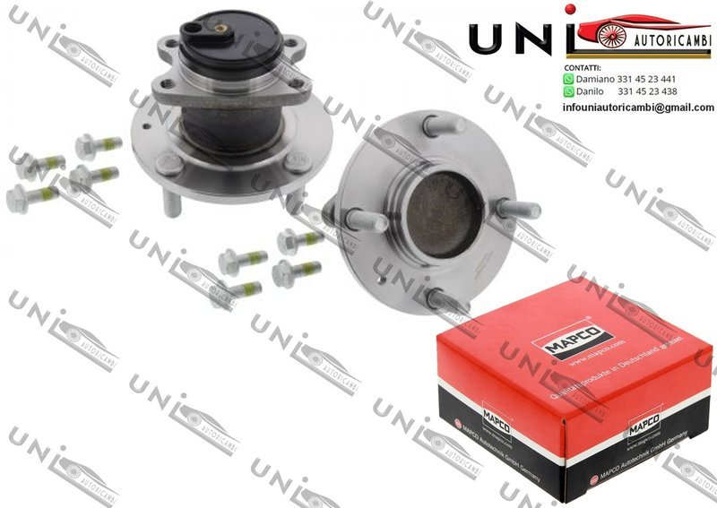 Mozzo Ruota / Mitsubishi Colt CZC Cabriolet da 2006 / Mitsubishi Colt VI da 2004 / Smart ForFour da 2004