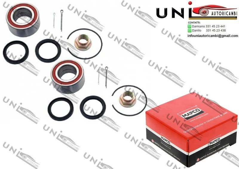 Kit 2 Cuscinetti Ruota Anteriori / Land Rover FreeLander / Soft Top da 1998