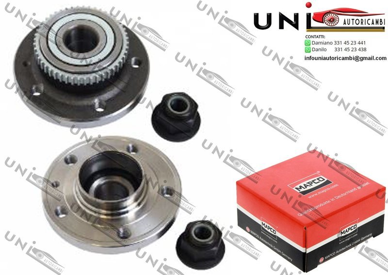 Mozzo Ruota / Volvo 850 / Station wagon da 1991 / Volvo C70 I Cabriolet / Coupé da 1997 / Volvo S70 da 1997 / Volvo V70 I / II da 1995