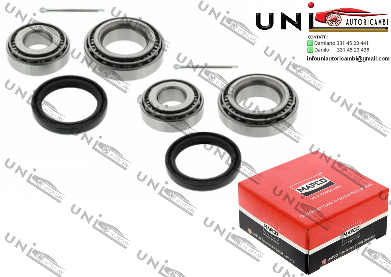 Kit Cuscinetto Ruota Assale / Skoda 130 da 1988 / Skoda Favorit / Forman / Pick-up da 1989