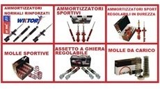 OSRAV: AMMORTIZZATORI NORMALI , SPORTIVI , A GHIERA , MOLLE SPORTIVE E DA CARICO
