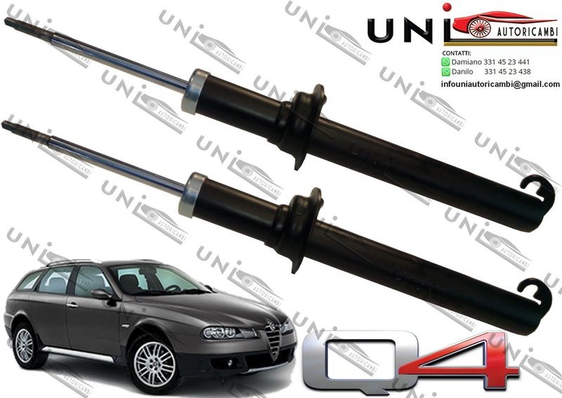 2 Ammortizzatori Anteriori Rigenerati ad Olio Alfa Romeo 156 CrossWagon Q4