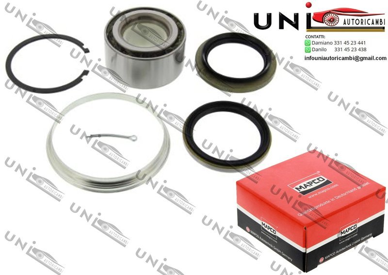 Kit Cuscinetto Ruota Assale Anteriore Bilaterale / Toyota Previa da 1990