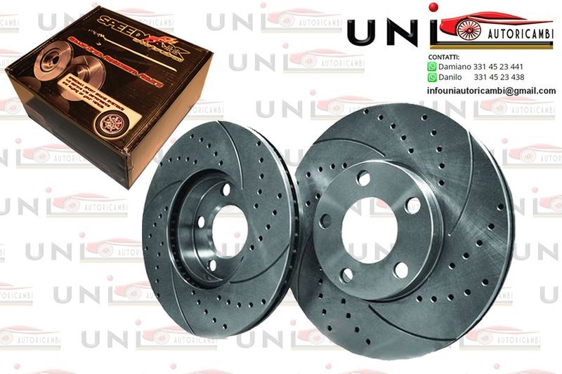 2x Dischi Sportivi Baffati Chevrolet Camaro da 2009 / Chevrolet Malibu da 2012 / Opel Insignia da 2008 / Opel Insignia Tre volumi da 2008 / Saab 9-5 da 2010 / Vauxhall Insignia Mk I (A) da 2008