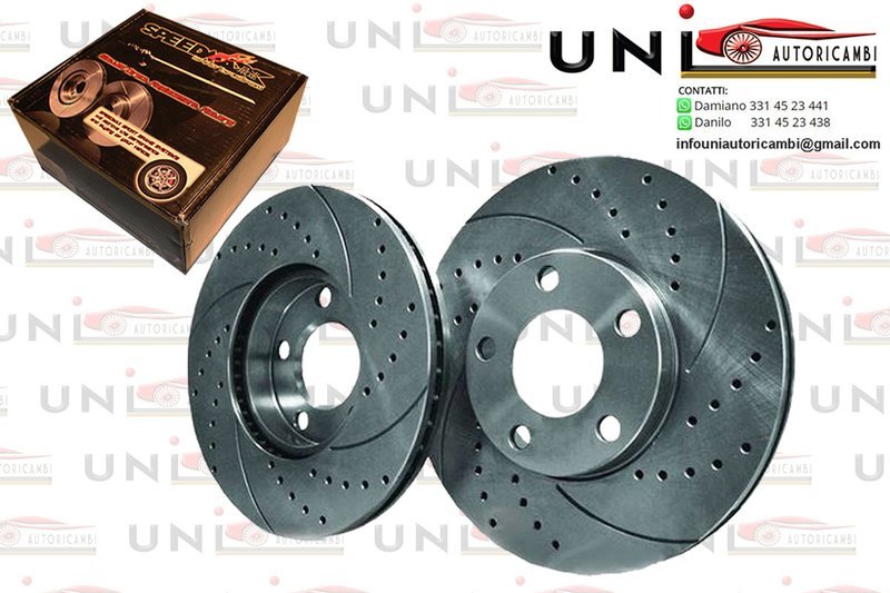 2x Dischi Sportivi Baffati