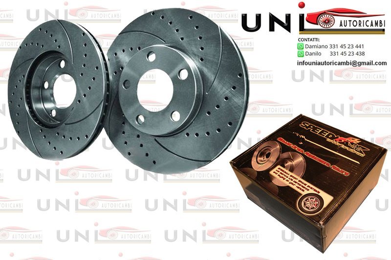 2x Dischi Sportivi Baffati