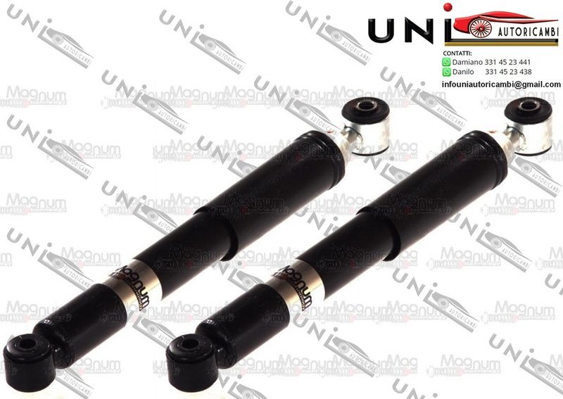 2 Ammortizzatori Posteriori a Gas per: NISSAN KUBISTAR; RENAULT KANGOO, KANGOO EXPRESS 1.2-1.9D 08.97-