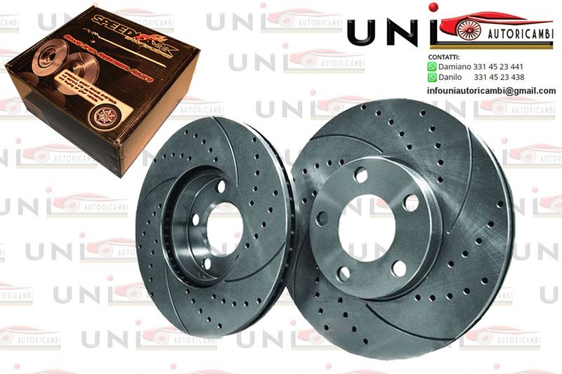 2x Dischi Sportivi Baffati