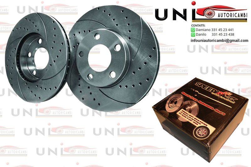 2x Dischi Sportivi Baffati