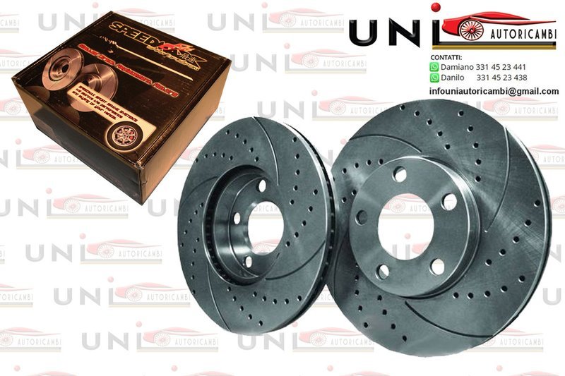 2x Dischi Sportivi Baffati