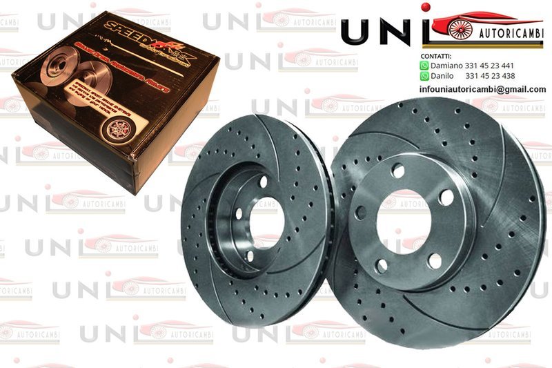 2x Dischi Sportivi Baffati