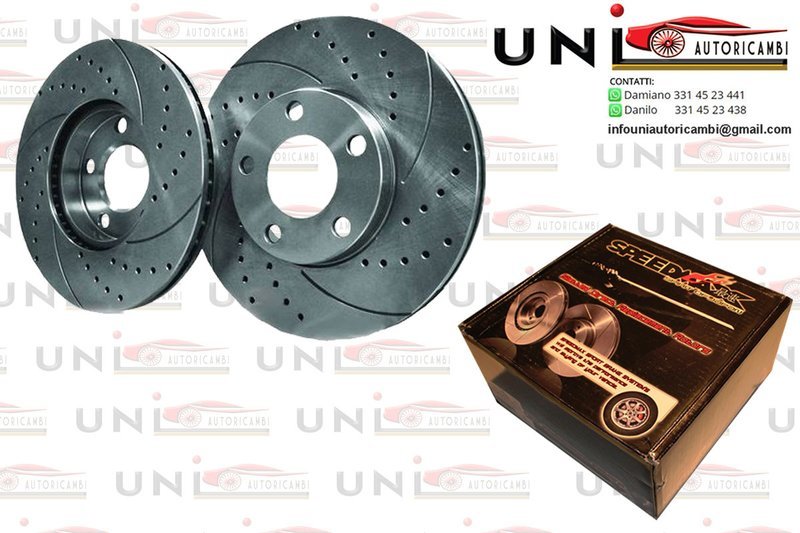 2x Dischi Sportivi Baffati