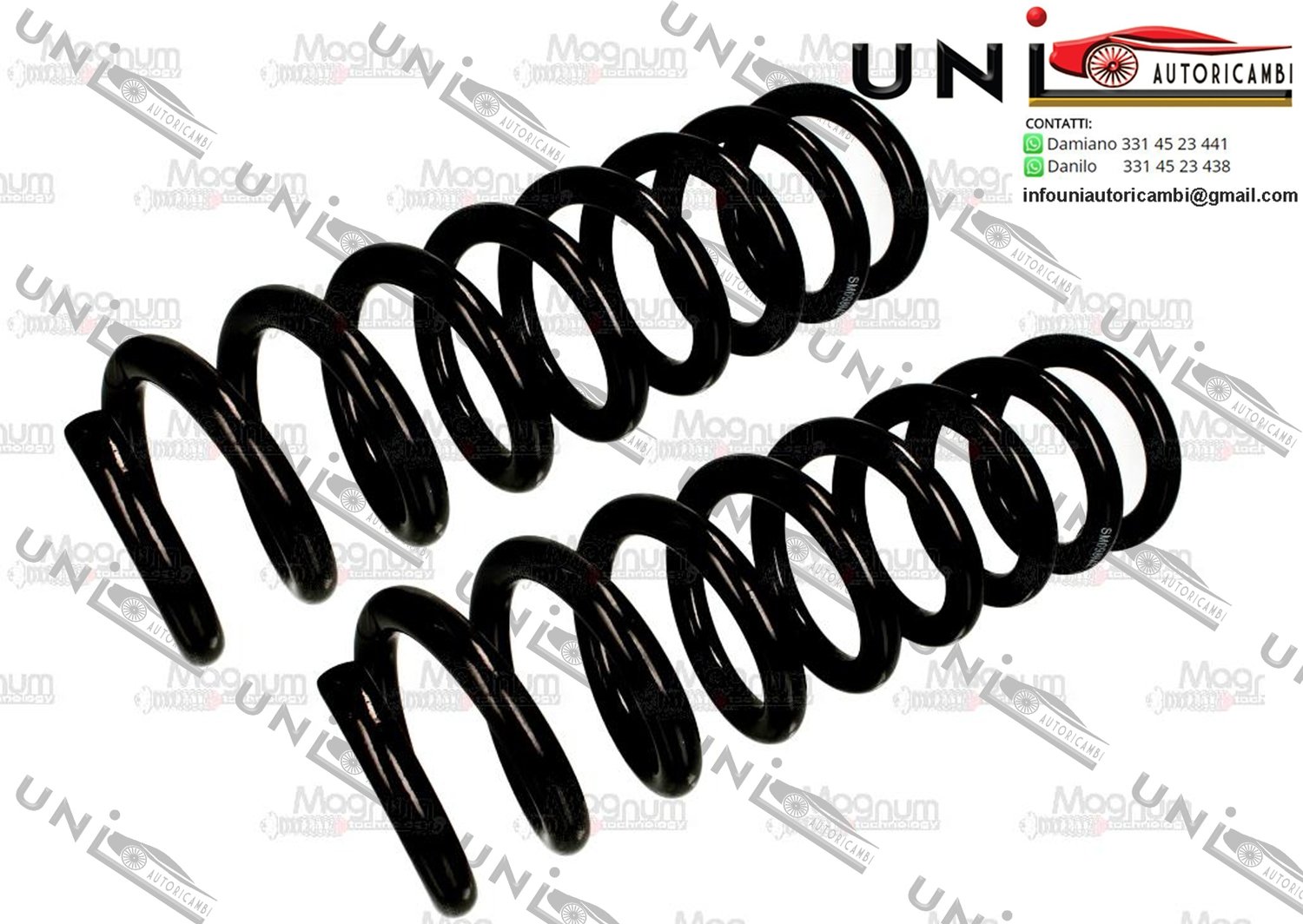 2 Molle Posteriori MAGNUM per: MERCEDES CLASSE E BERLINA (W211) 1.8-5.5 03.02-12.08