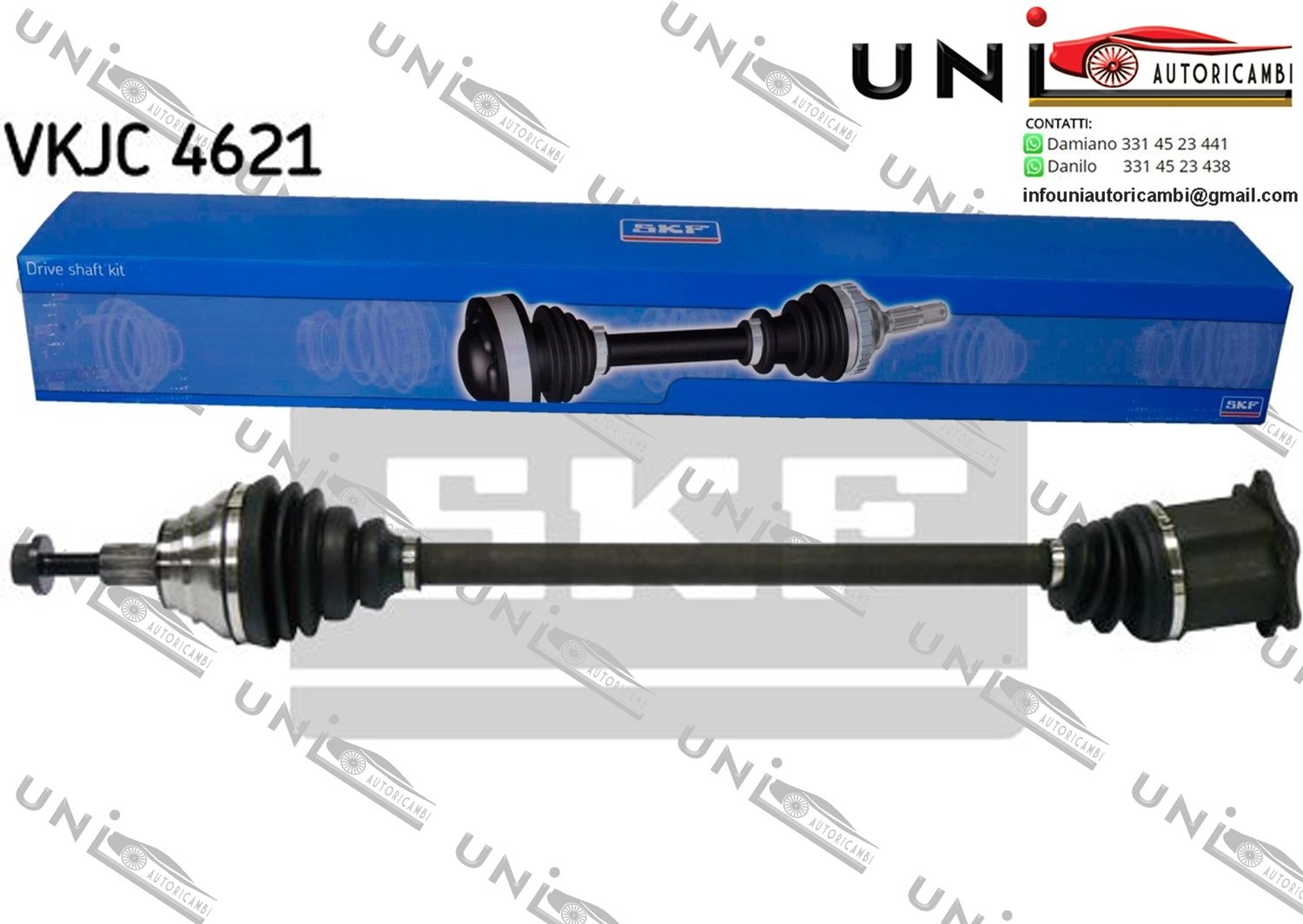 Albero Motore / Semiasse Anteriore DESTRO /Audi A3 da 2003/Audi A3 Cabriolet da 2008/Audi A3 Sportback da 2004/Seat Altea da 2004/Seat Altea XL da 2006/Seat Leon da 2005/