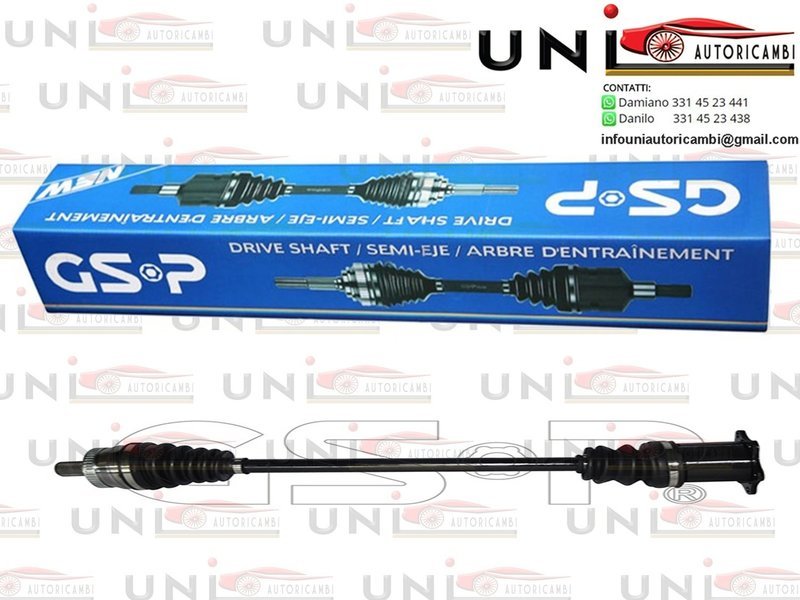 Albero Motore Semiasse Anteriore Destro Audi A4 (8EC, B7, 8H7, B6, 8HE) da 09.2004