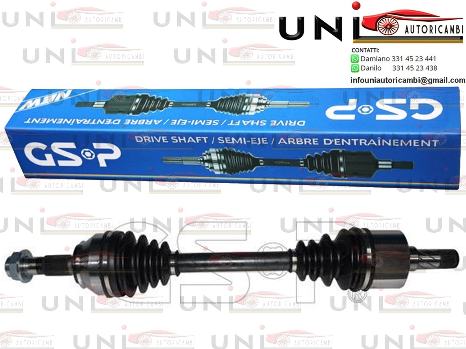 Albero Motore Semiasse Anteriore Sinistro Citroen Relay / VNA, Peugeot Boxer, Fiat Ducato (250) da 2006