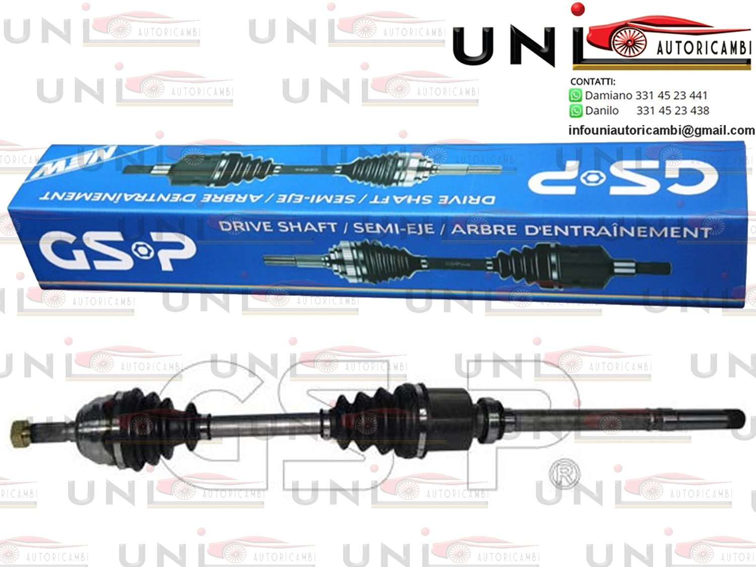 Albero Motore Semiasse Anteriore Destro Citroen Visa da 01.1985