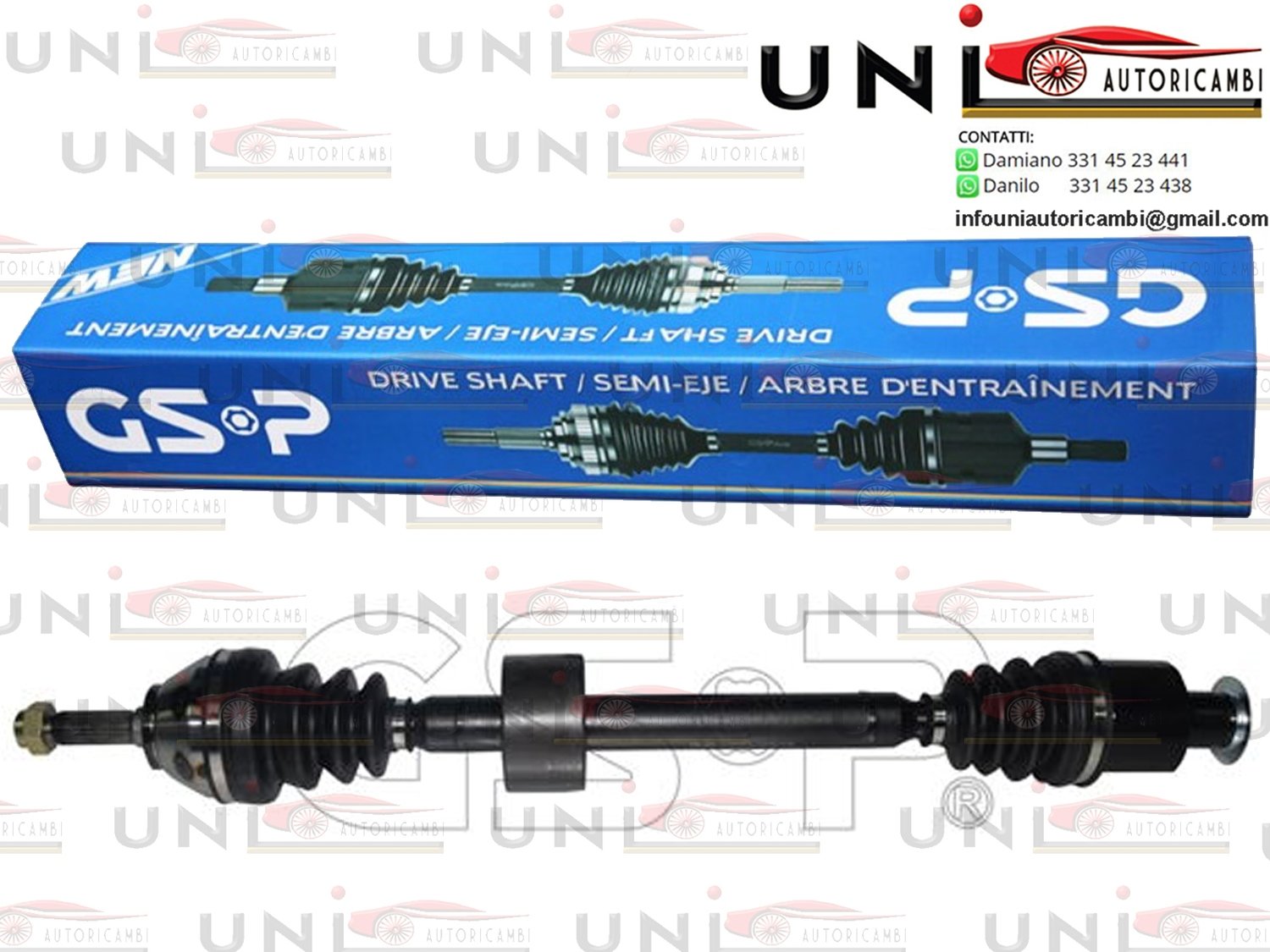 Albero Motore Semiasse Anteriore Destro Dacia Solenza da 02.2003