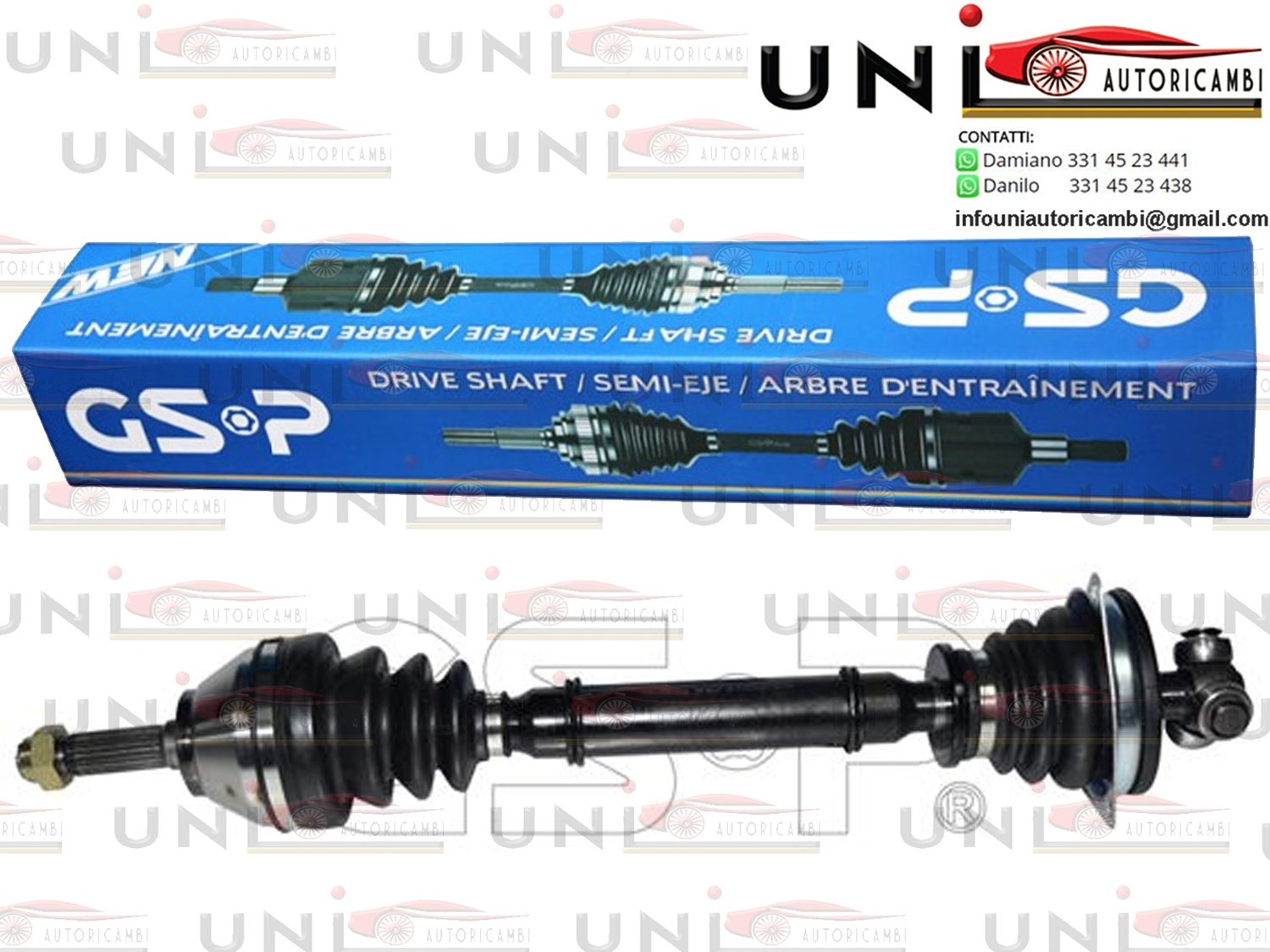 Albero Motore Semiasse Anteriore Sinistro Dacia Solenza da 02.2003