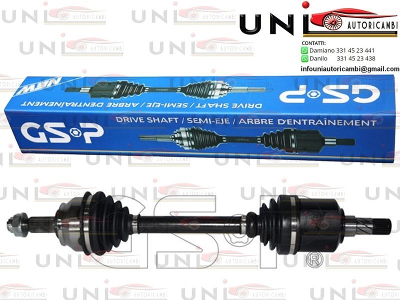 Albero Motore Semiasse Anteriore Sinistro Fiat Bravo II (198) da 05.2007