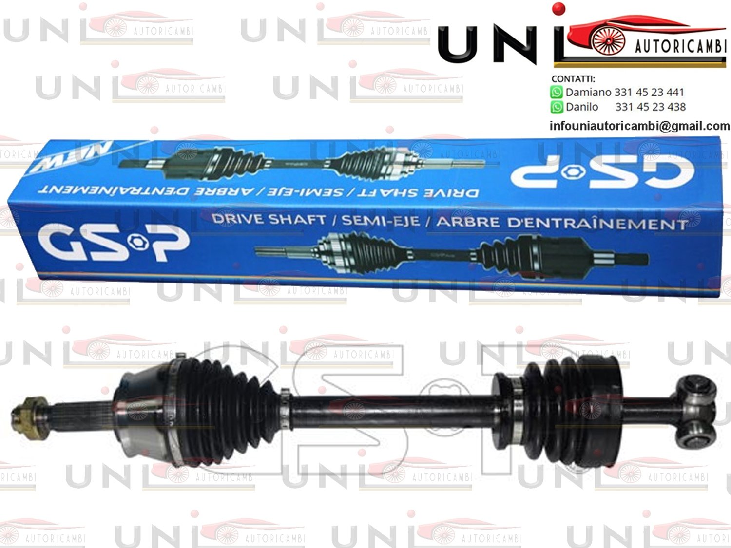 Albero Motore Semiasse Anteriore Sinistro Fiat Palio da 1997