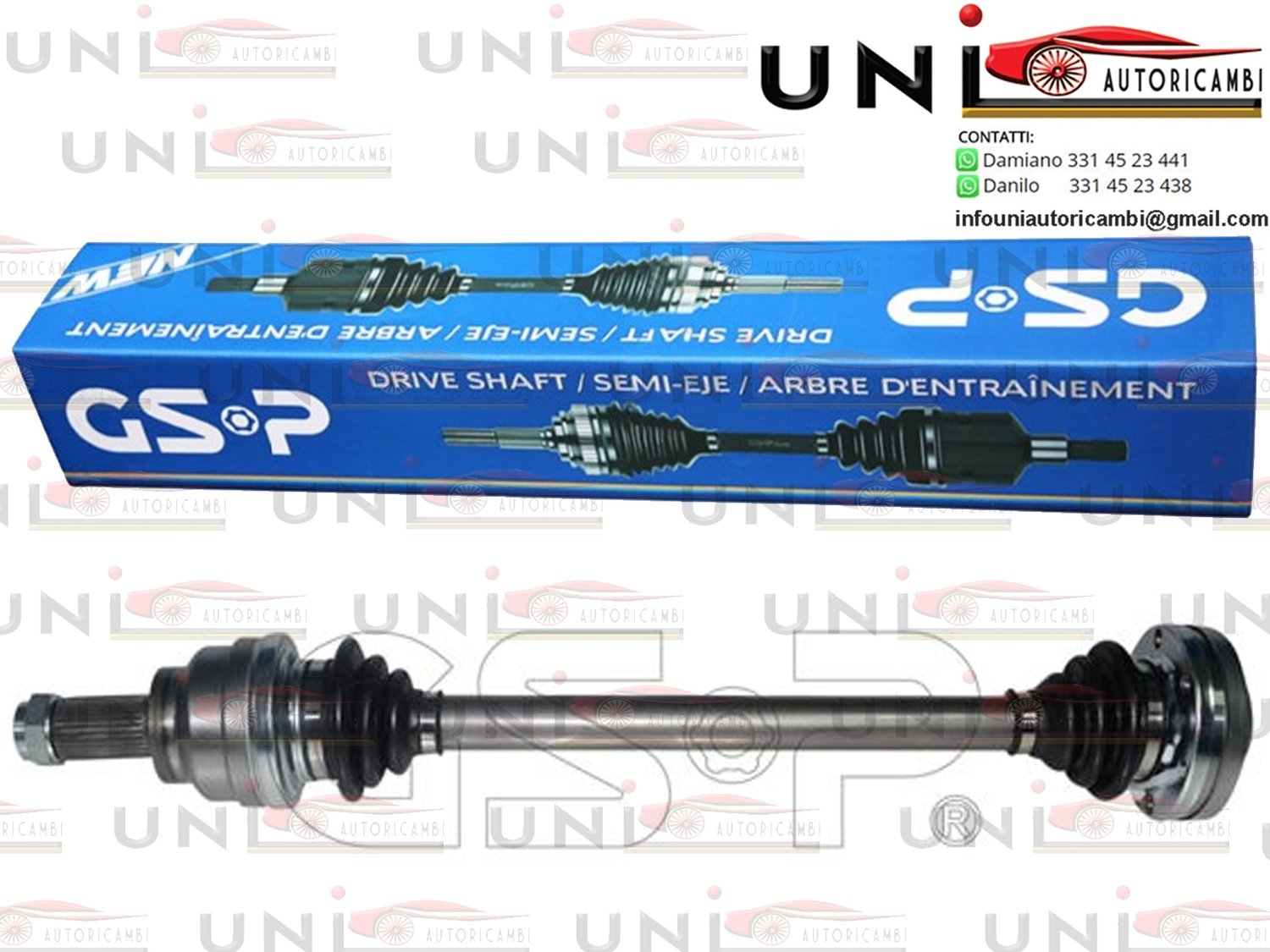 Albero Motore Semiasse Posteriore Bilaterale BMW 5 (E39) da 09.2000