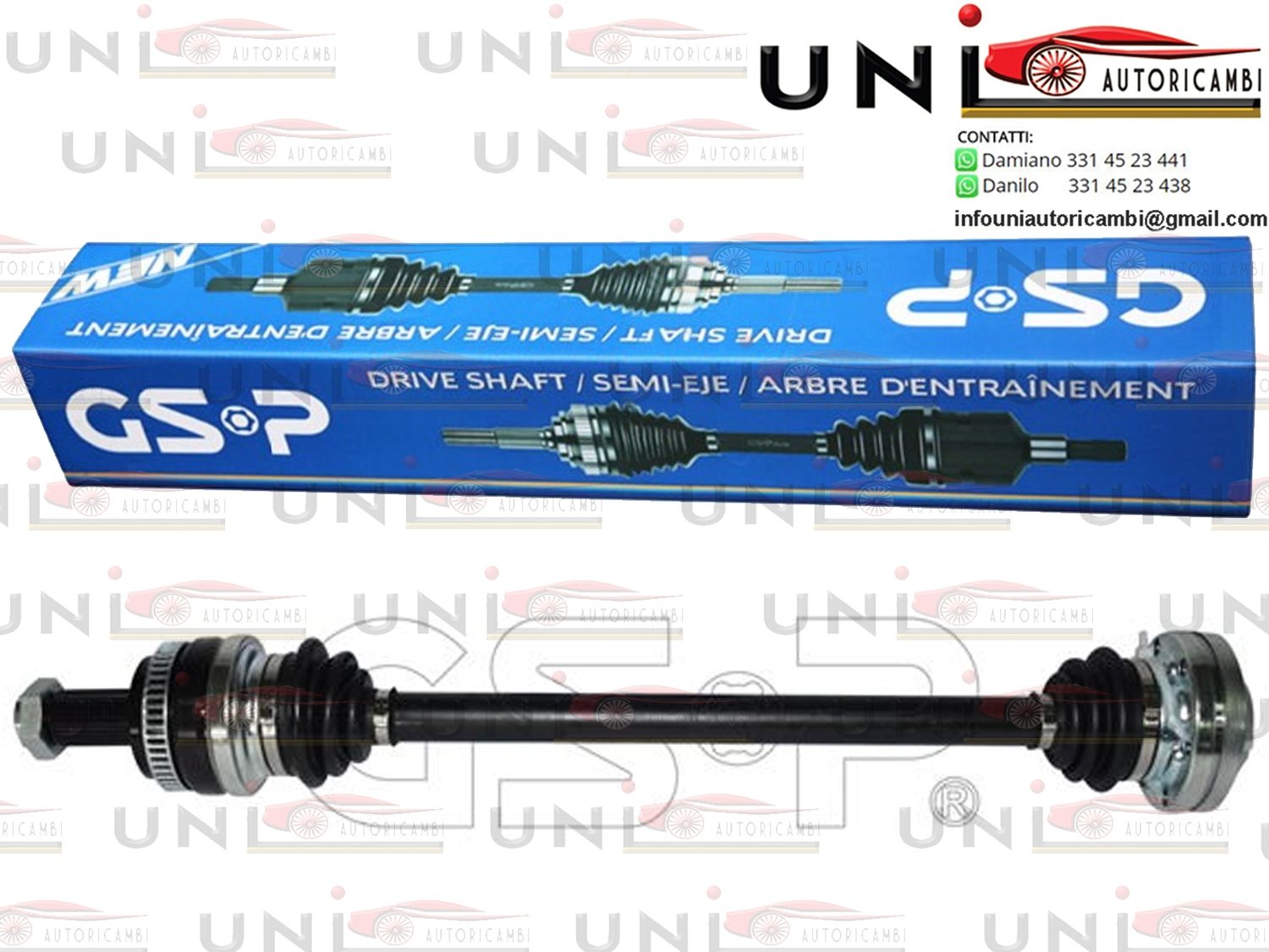 Albero Motore Semiasse Posteriore Destro BMW X3 (E83) da 01.2004