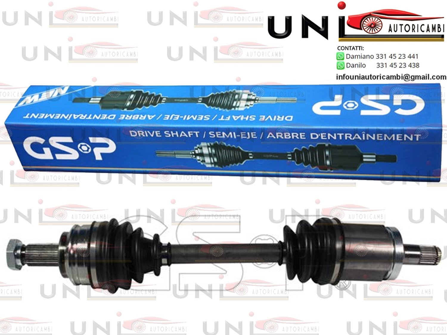 Albero Motore Semiasse Anteriore Sinistro BMW X3 (E83) da 01.2004