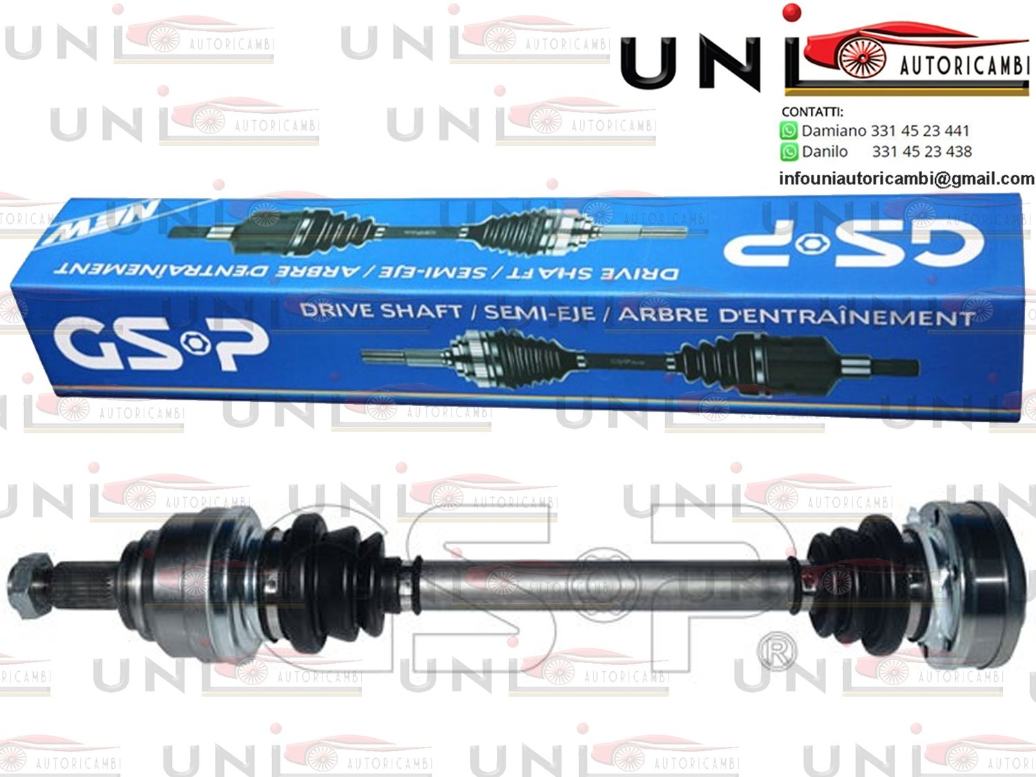 Albero Motore Semiasse Posteriore Bilaterale BMW X5 (E53) da 05.2001