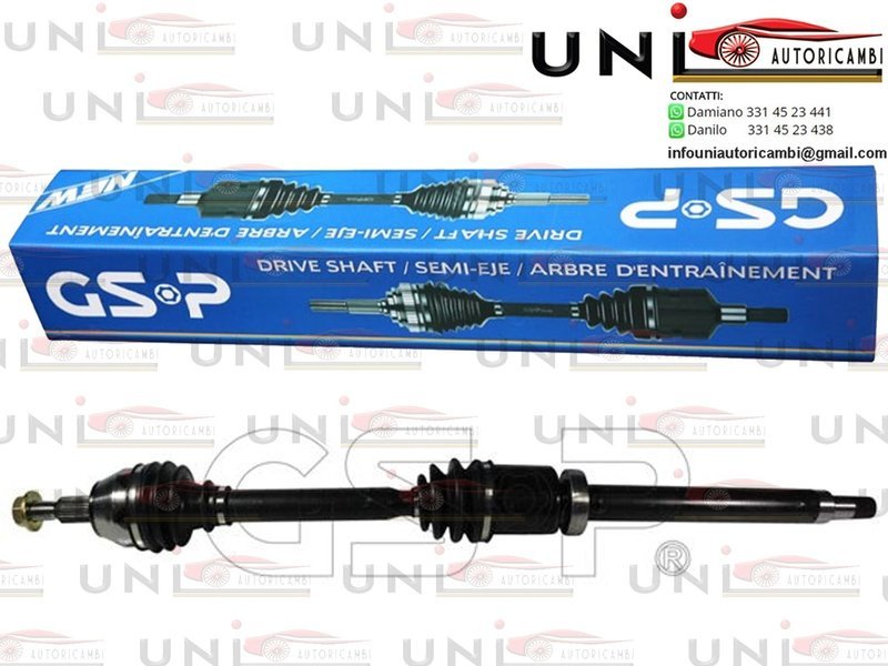 Albero Motore Semiasse Anteriore Destro Ford C-Max II da 12.2010, Ford Focus III da 04.2011, Ford Focus III Turnier   da 05.2011, Ford Grand C-Max da 12.2010