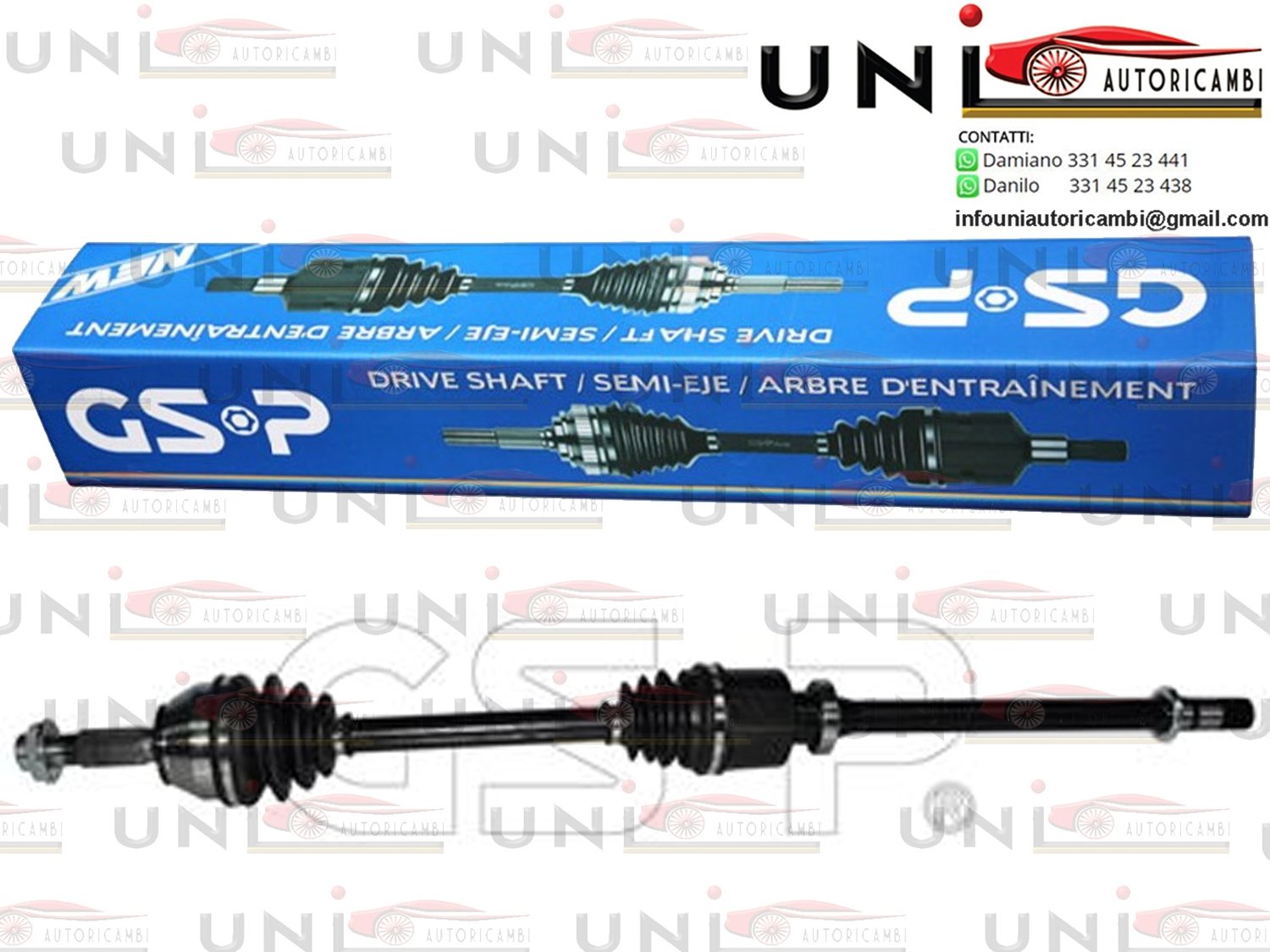 Albero Motore Semiasse Destro Ford Courier da 01.1987