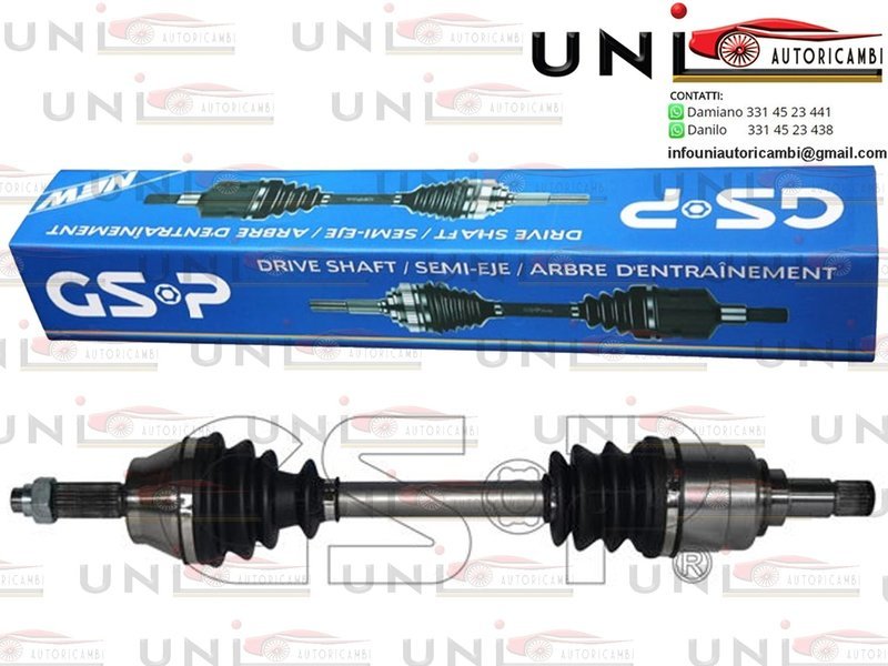 Albero Motore Semiasse Anteriore Sinistro Ford Courier (F3L, F5L) da 09.1991, Ford Fiesta III (GFJ) da 03.1989 a 12.1995