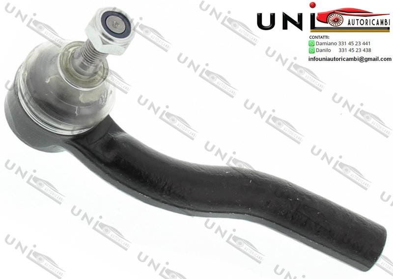 2 Testine Scatola Sterzo Anteriore (Sinistro + Destro)​​ Abarth 500 / 595 (312_)​ da 2008 / ​Fiat 500 (312_)​ da 2007​ / Fiat​ Panda (169_)​ da 2003​ / Ford KA (RU8)​ da 2008