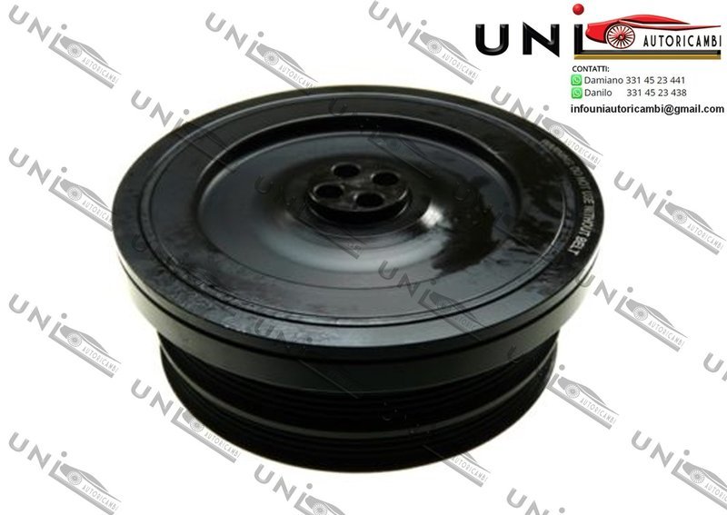 PULEGGIA ALBERO MOTORE PER: BMW E46 E90 E91 E92 E93 E60 E61 E63 E64 E65 E66 E67 , X3 E83 , X5 E53 , X5 E70  , X6 E71 E72