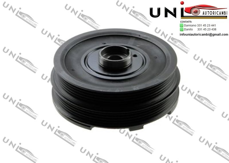 Puleggia cinghia, Albero a gomiti / Puleggia dell'albero motore Smorzatrice per: BMW SERIE 3 (E46), 5 (E39); LAND ROVER FREELANDER; ROVER 75 2.0D 04.98-10.06