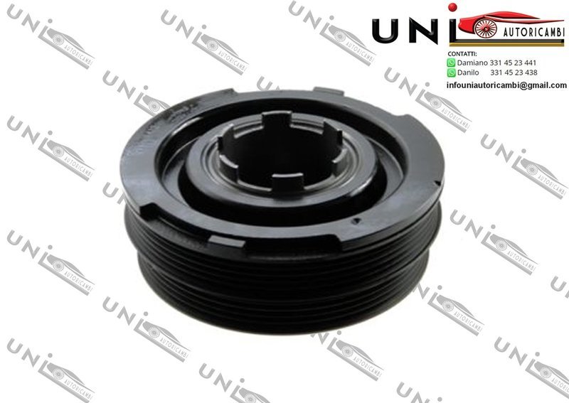 Puleggia cinghia, Albero a gomiti / Puleggia dell'albero motore Smorzatrice per: BMW SERIE 3 (E46), 5 (E39); LAND ROVER FREELANDER; ROVER 75 2.0D 04.98-10.06