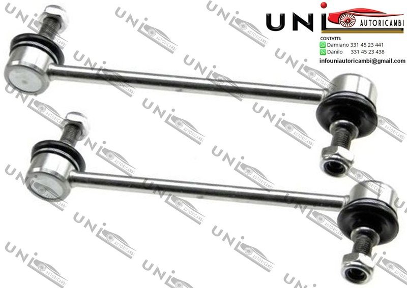 2x Biellette Posteriori Asta Puntone Stabilizzatore Sinistra SX + Destra DX per ALFA 147 156 GT 2001 1.9 JTD
