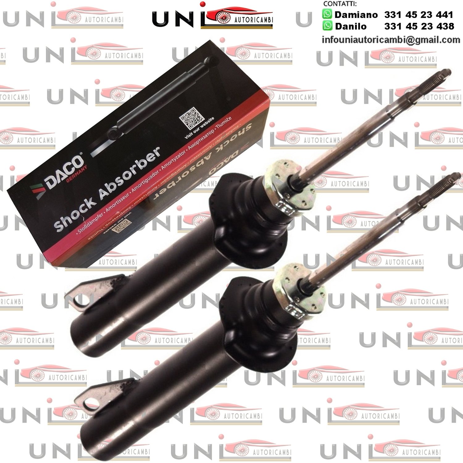 2 Ammortizzatori Anteriori a Gas Alfa Romeo 159 / Brera da 2005