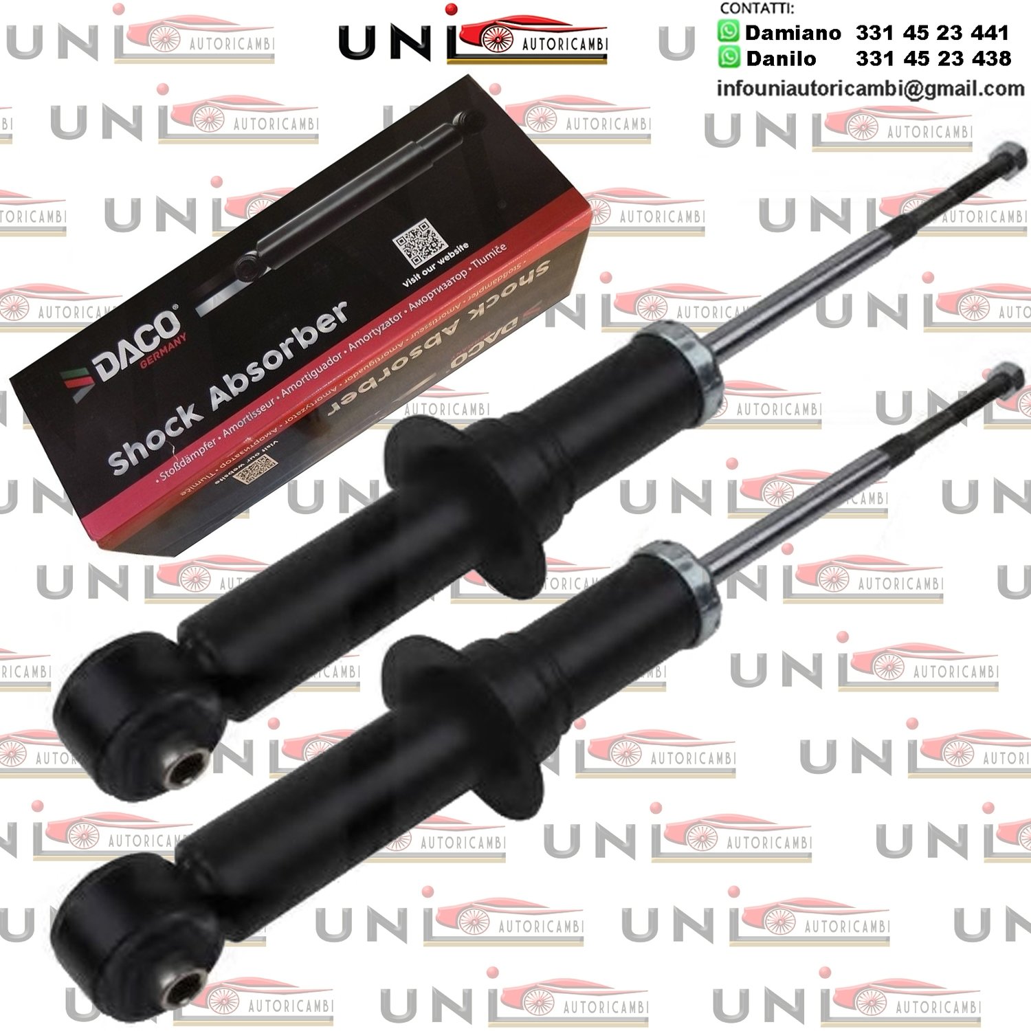 2 Ammortizzatori Posteriori a Gas Alfa Romeo 159 / Brera da 2005