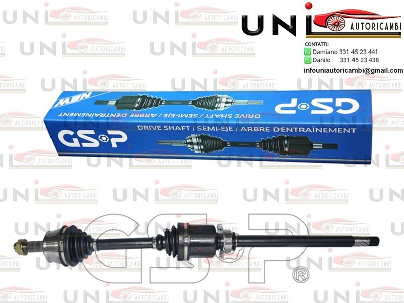 Albero Motore Semiasse Anteriore Destro Fiat Doblo (152, 263) da 02.2010