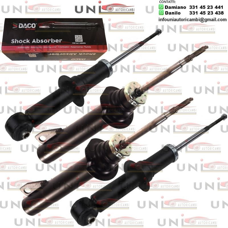 4 Ammortizzatori a Gas DACO Germany Alfa Romeo 159 / Brera da 2005