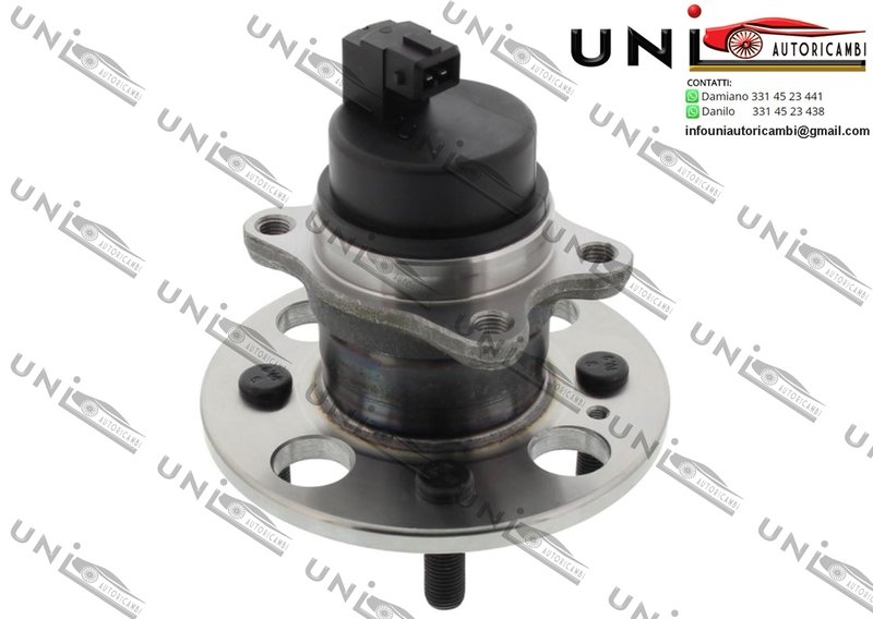 2 MozzI Ruota con Cuscinetto Assale Posteriore / Hyundai Accent III / Tre volumi da 2005 / Hyundai Accent IV / Tre volumi​ da 2010 / Hyundai Getz da 2002 / Hyundai i10 da 2007 /Kia Picanto da 2004
