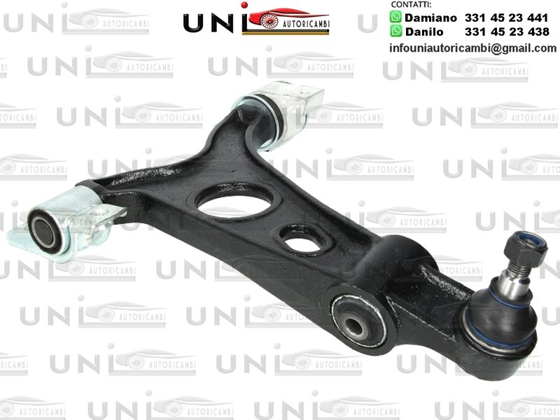 Braccio Oscillante Assale Anteriore Destro DX Alfa Romeo 147 (937_)​ da 2001 / Alfa Romeo​ 156 (932_) ​da 1997 / Alfa Romeo​ 156 Sportwagon (932_)​ da 2000 / Alfa Romeo​ GT (937_)​ da 2003