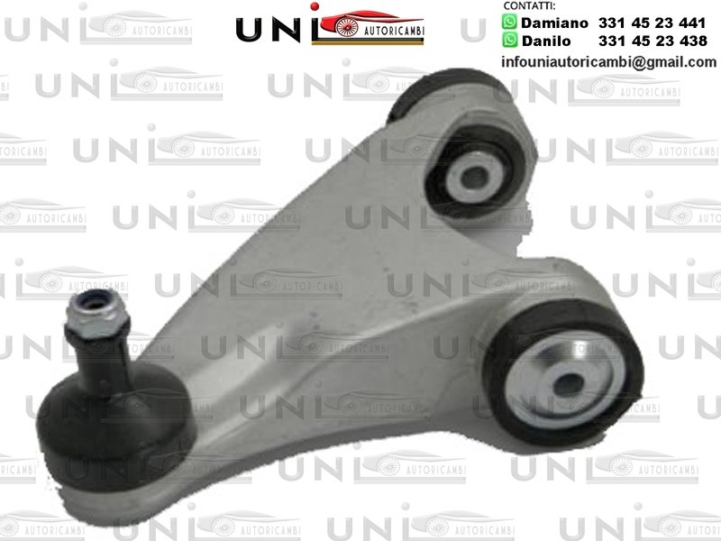 2 Bracci oscillanti Anteriori Sinistro SX + Destro DX Alfa Romeo 147 (937_)​ da 2001 / Alfa Romeo​ 156 (932_) ​da 1997 / Alfa Romeo​ 156 Sportwagon (932_)​ da 2000 / Alfa Romeo​ GT (937_)​ da 2003