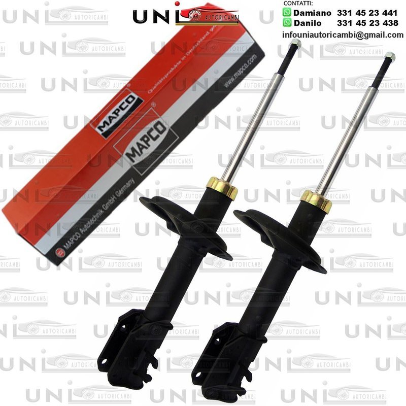 2 Ammortizzatori Anteriori Rinforzati a Gas Fiat Punto (176)​ da 09.1993 a 06.2000
