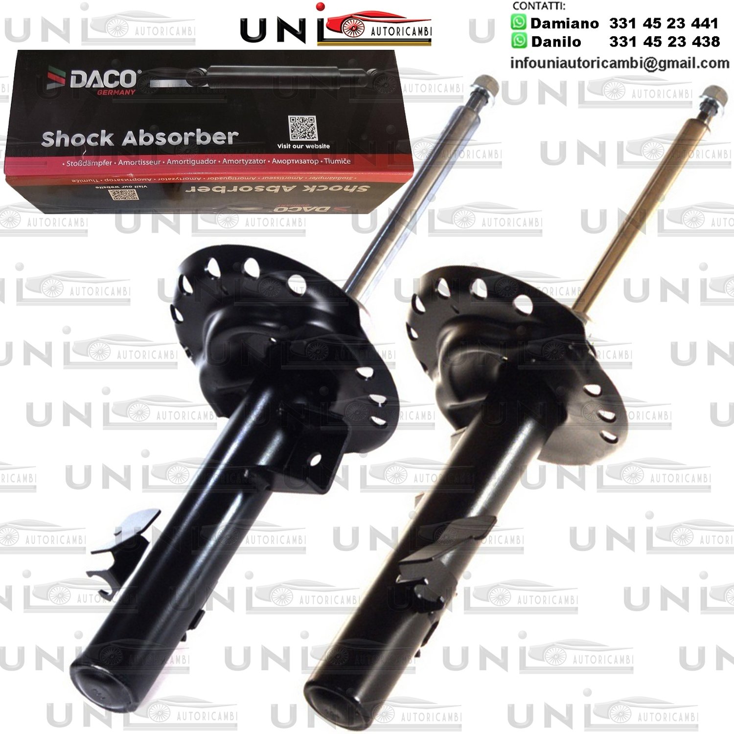 2 Ammortizzatori Anteriori a Gas Ford Galaxy (WA6)​ da 05.2006 a 06.2015​